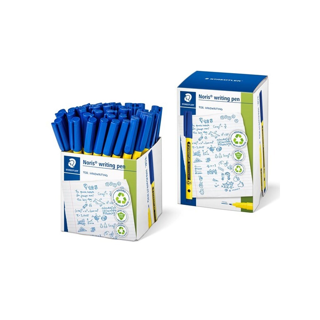 Staedtler FINELINER NORIS WRITING BLÅ 50 STK