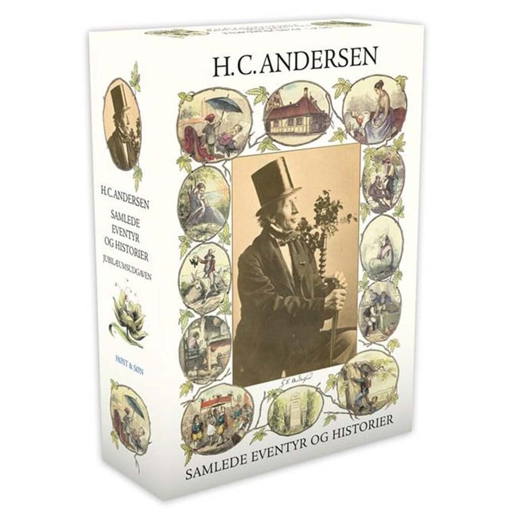Samlede eventyr og historier Blå - Børnebog - Hardcover