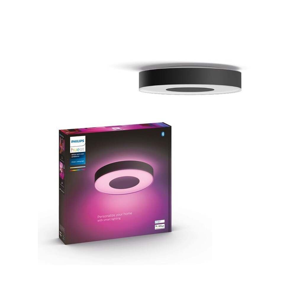 Philips Hue Infuse Stor Loft Plafond Lampe - Sort