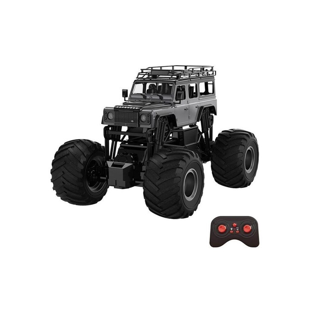 Double Eagle Remote-controlled RC remote control car 1:8 (grey) Land Rover Defender E375-003