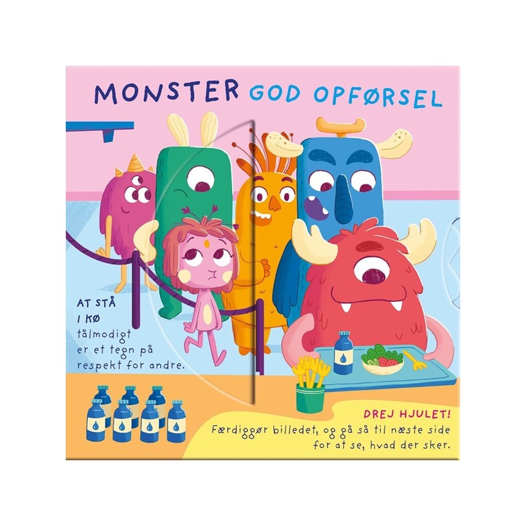 Monster god opførsel - Børnebog - Papbog