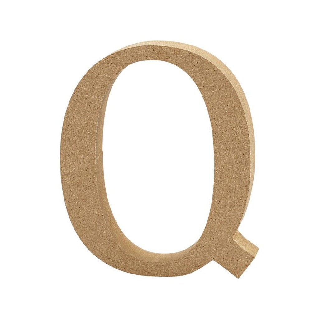 Creativ Company Letter Q MDF 8cm 1pc.