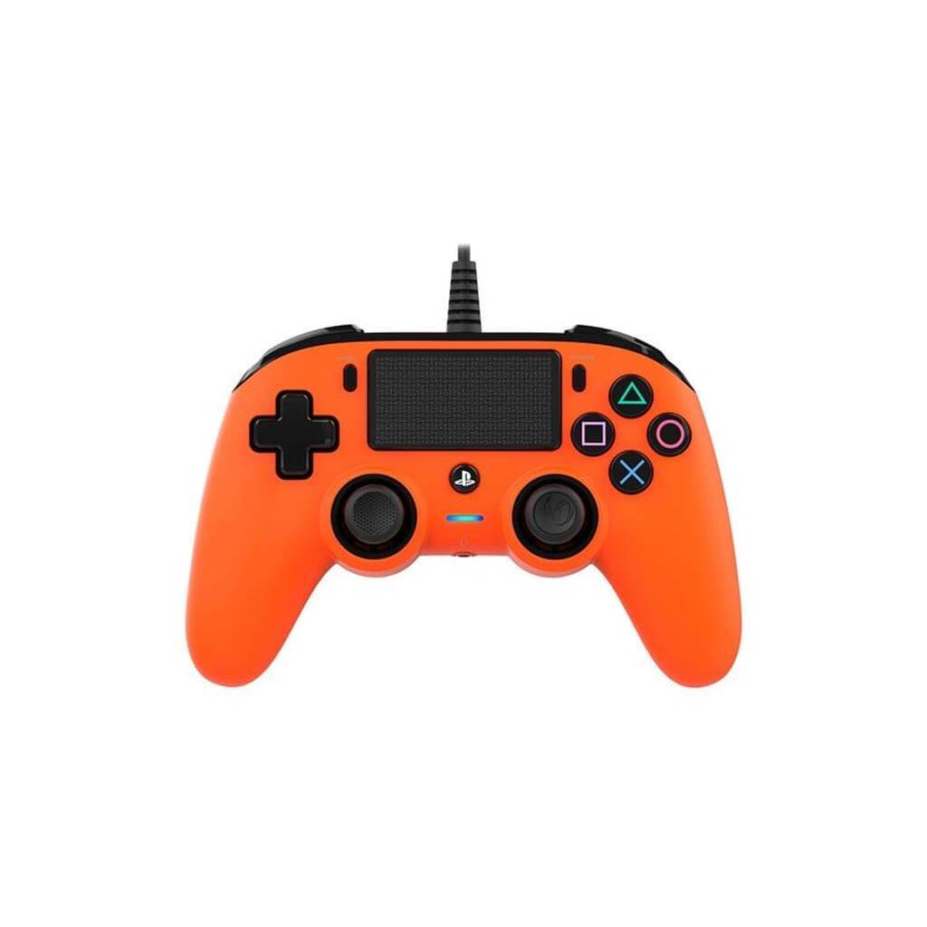 NACON Compact Controller - Orange - Wired Controller - Sony PlayStation 4