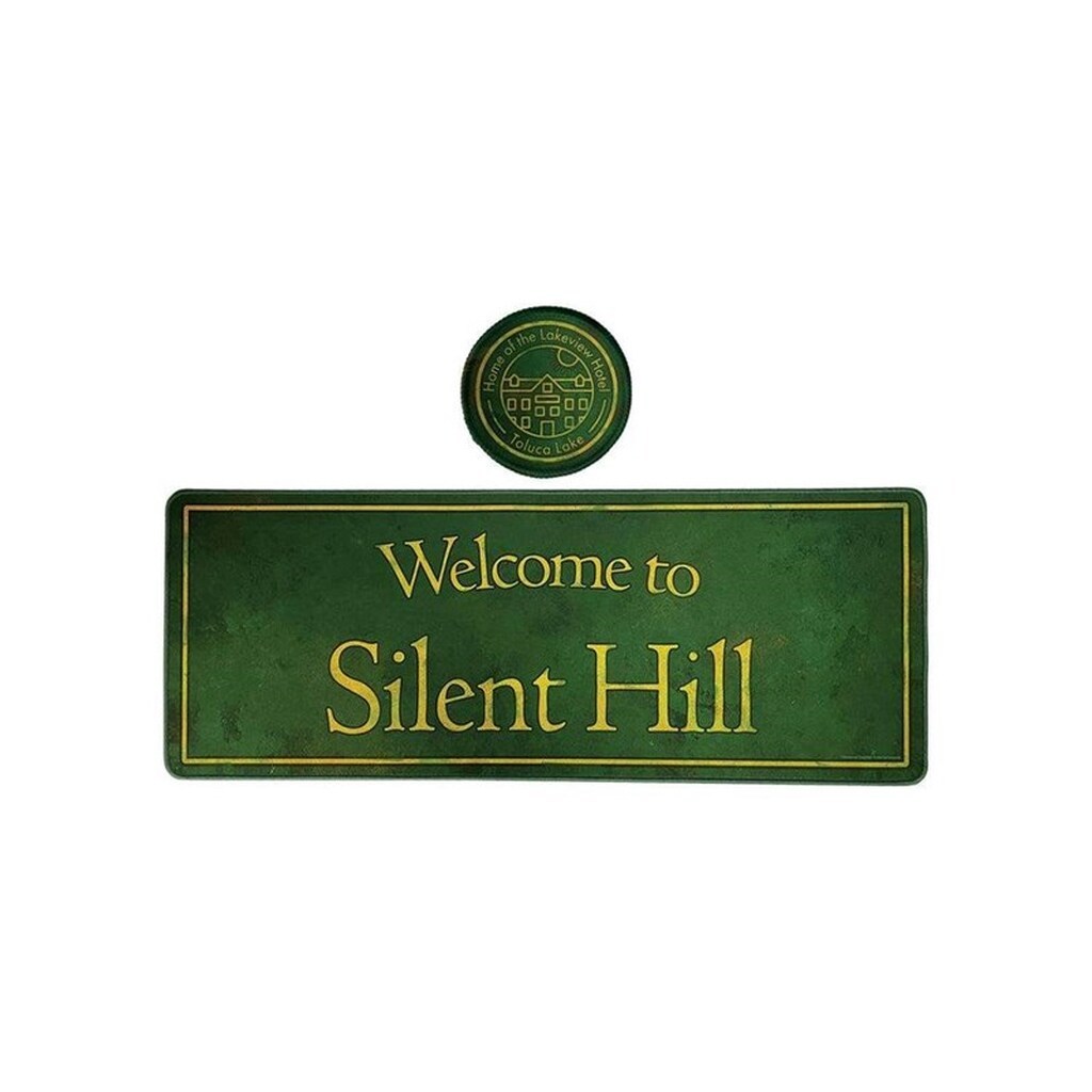 FaNaTtik Silent Hill XL Desk Pad and Coaster Set