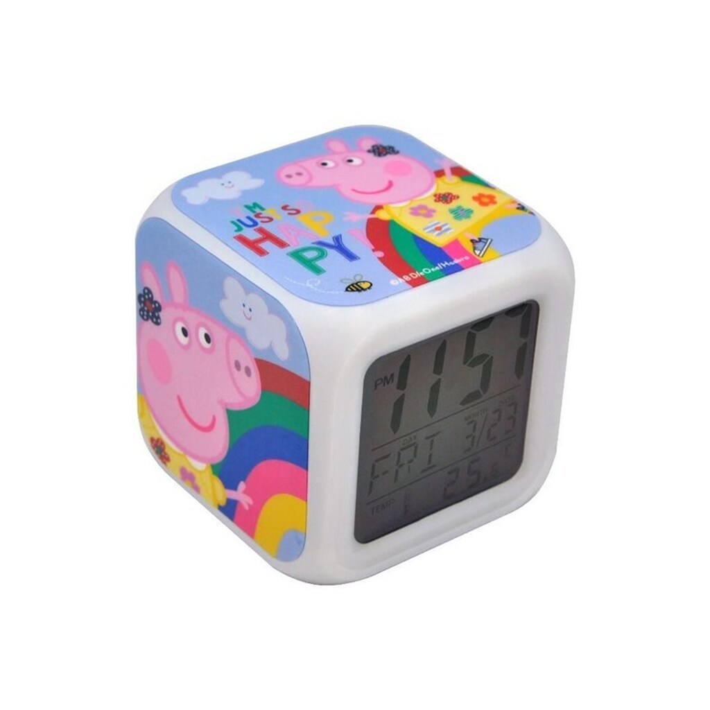 Kids Licensing Digital clock with alarm Peppa Pig PP17073