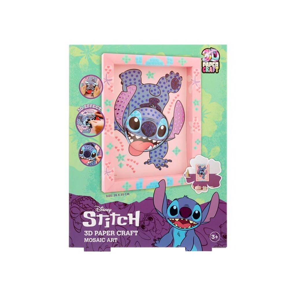 Canenco - Stitch 3D Mosaic Art Craft Kit