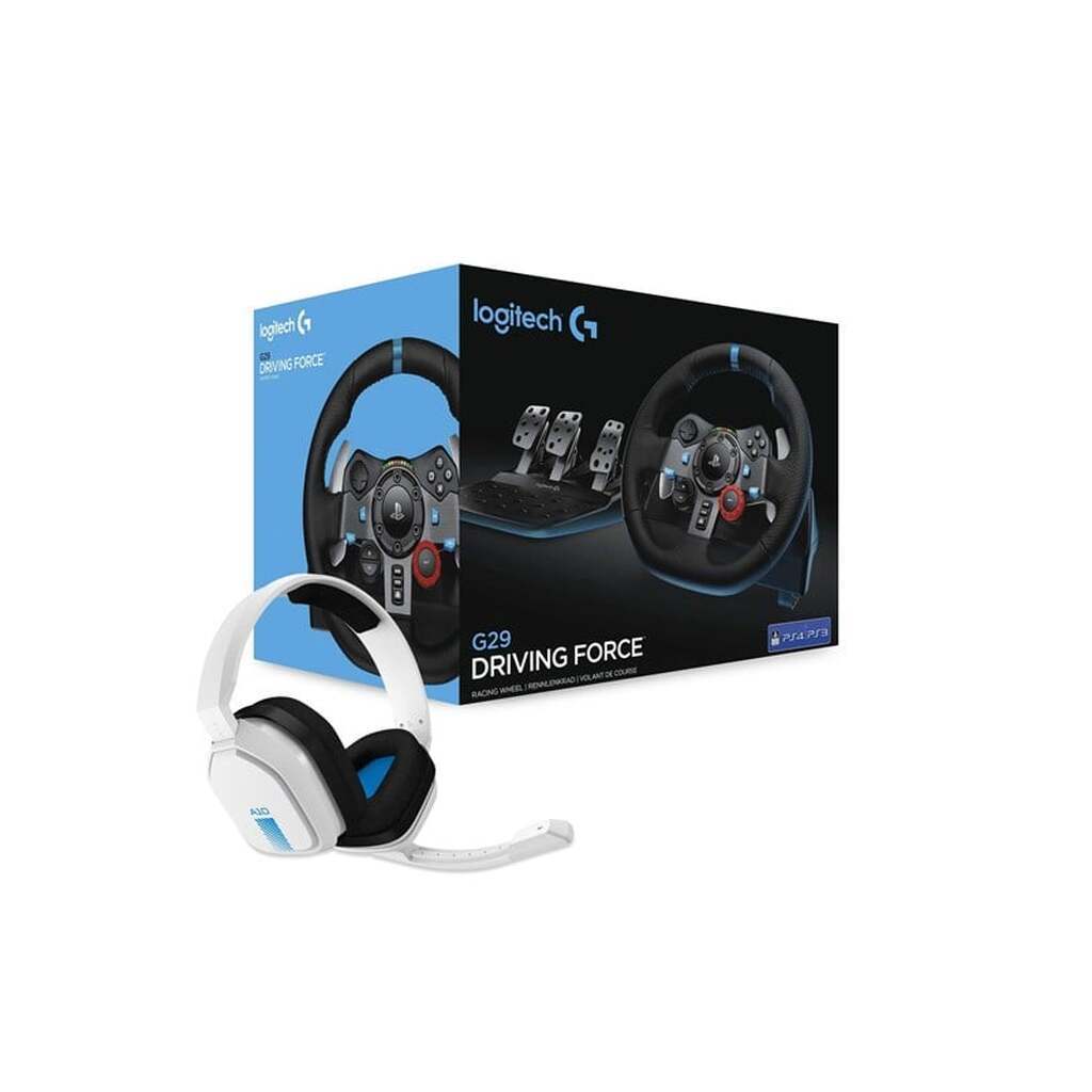 Logitech G29 + Astro A10 Bundle - Wired - Sony PlayStation 4