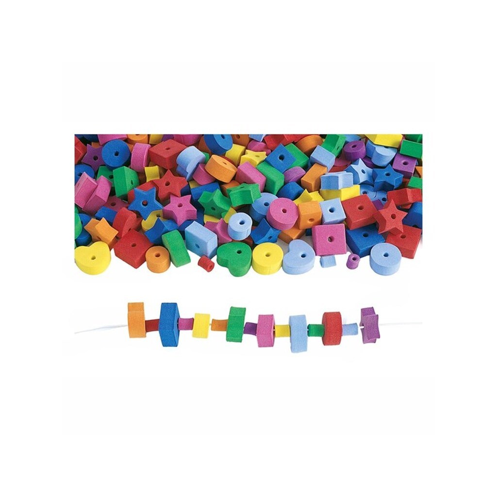Colorations - Foam Figures Bead Set 500pcs.