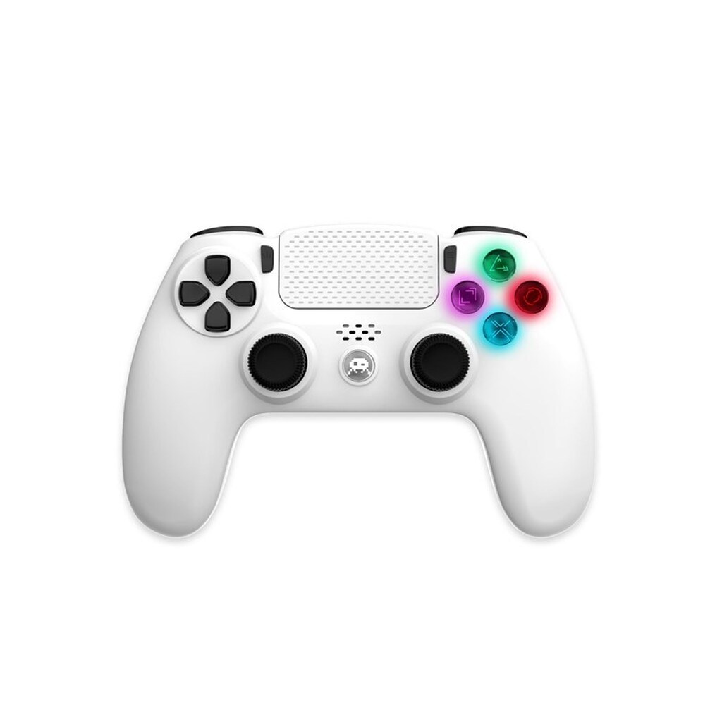 Trade Invaders PS4 Controller - White - Wireless Controller - Sony PlayStation 4
