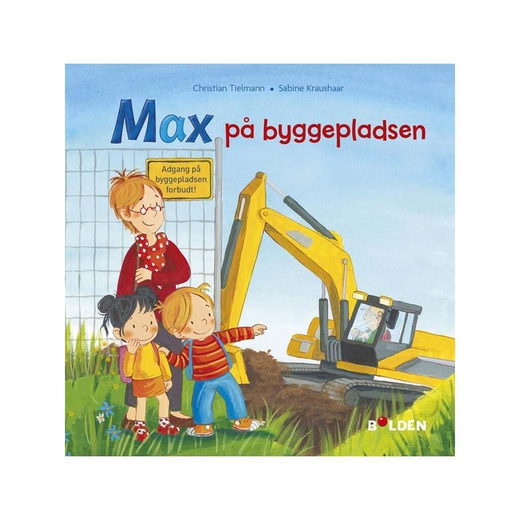 Max på byggepladsen - Børnebog - Hardback