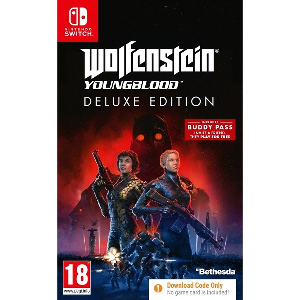 Wolfenstein: Youngblood - Deluxe Edition (Code in a box) - Nintendo Switch - FPS