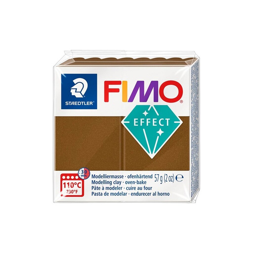 Staedtler FIMO modeller 57g. Metal Bronze