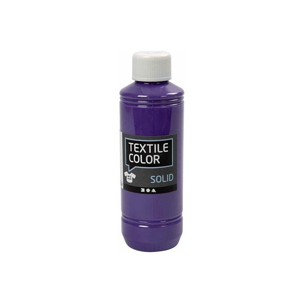 Creativ Company Textile Color Opaque Textile Paint - Purple 250ml