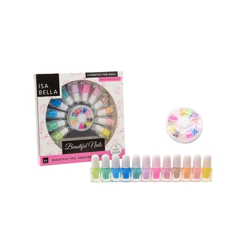 Johntoy - Isabella Nail Polish Set 12pcs.
