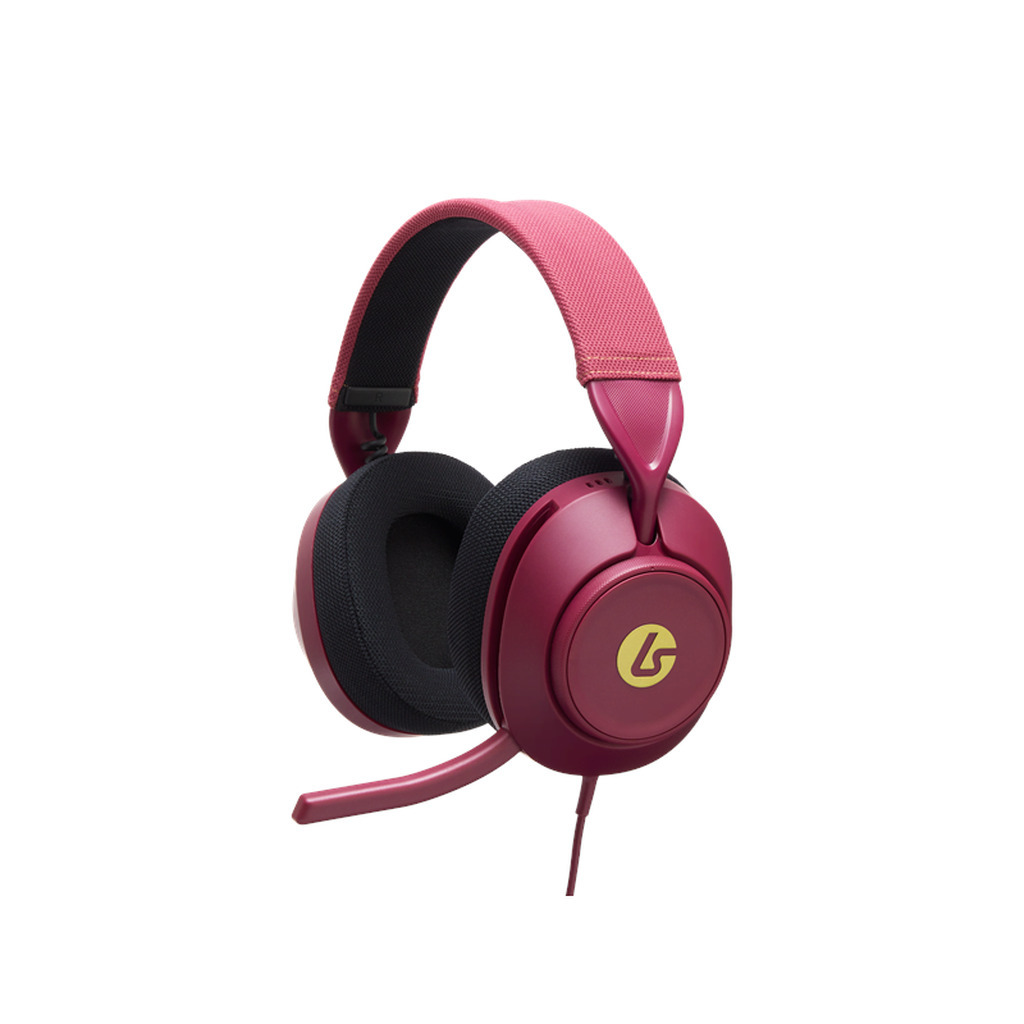 PowerA LucidSound LS10X Gen 2-gamingheadset med kabel til Xbox Series X|S - Rubinrød