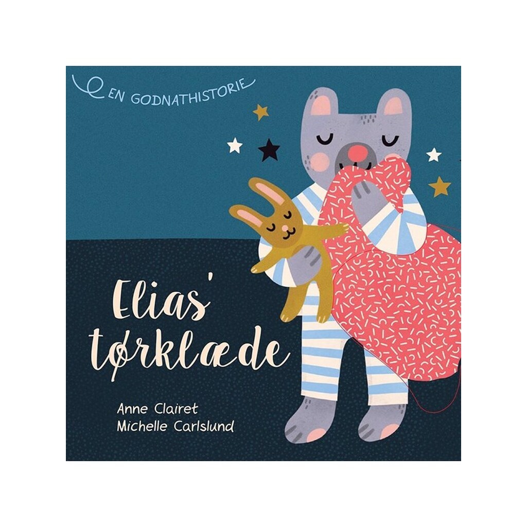 Elias' tørklæde - følebog - Børnebog - Papbog