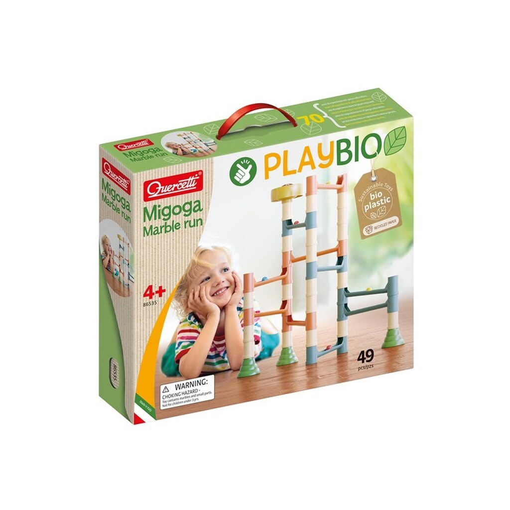 Quercetti Play Bio Migoga Marble Run (49 pcs)
