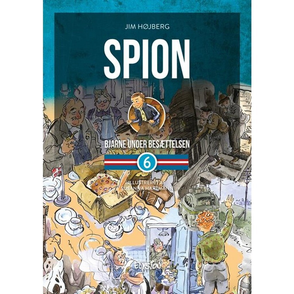 Spion - Børnebog - hardback