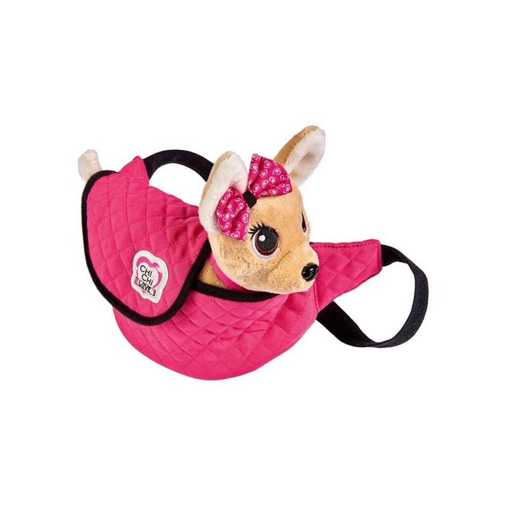 Simba Chi Chi Love Street Dog in Carrying Bag 20cm