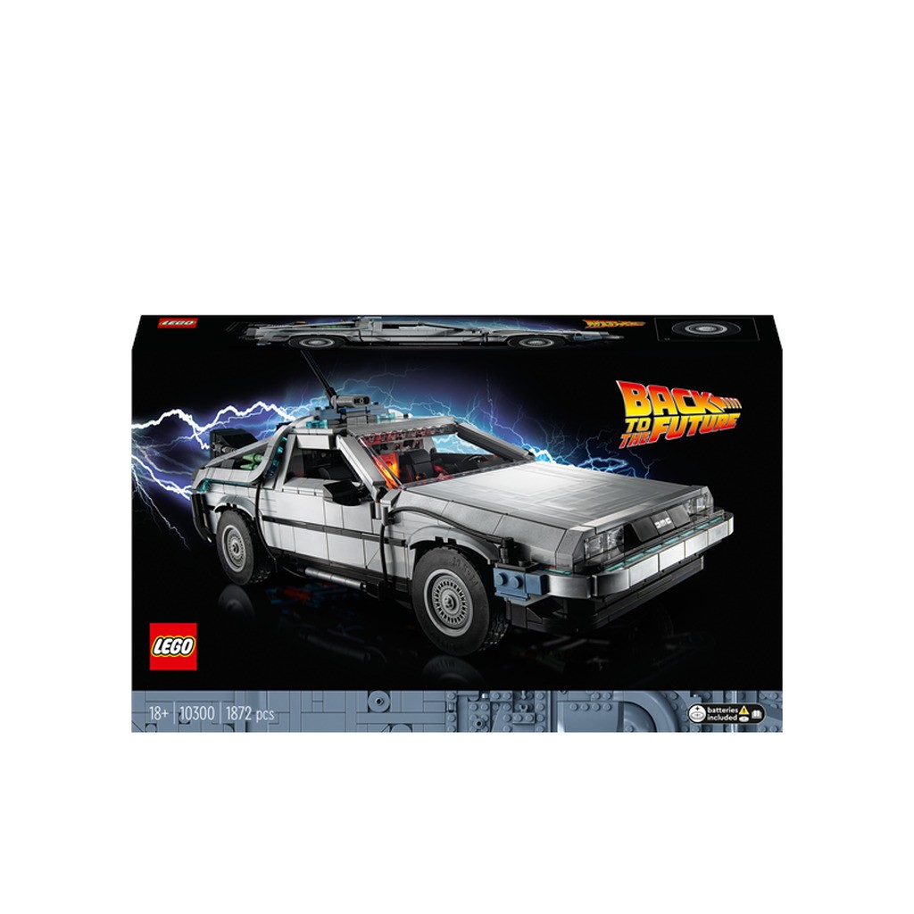 LEGO Icons 10300 Tidsmaskinen fra Tilbage til fremtiden