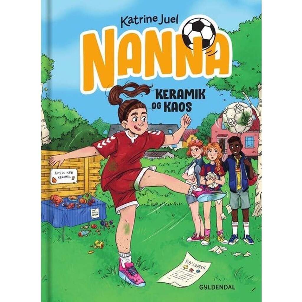Nanna 1 - Keramik og kaos - Børnebog - Hardback
