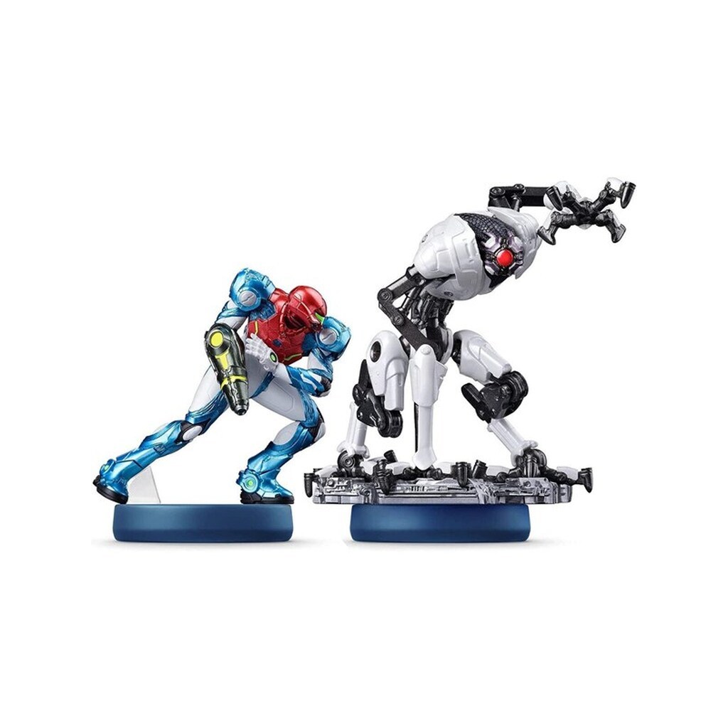 Nintendo Amiibo Samus and E.M.M.I. (Metroid Collection) 2-pack set