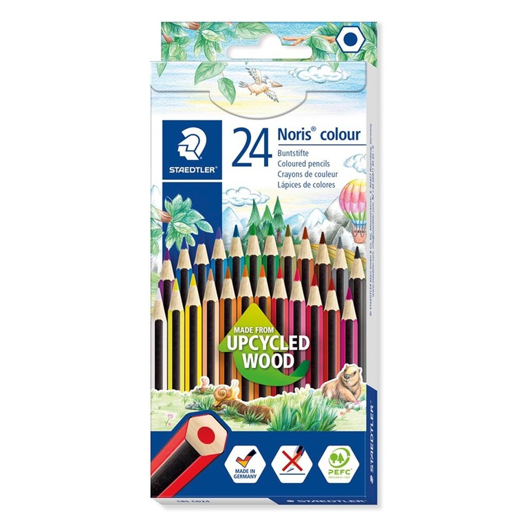 Staedtler Noris Colour Farveblyant 24 ass.