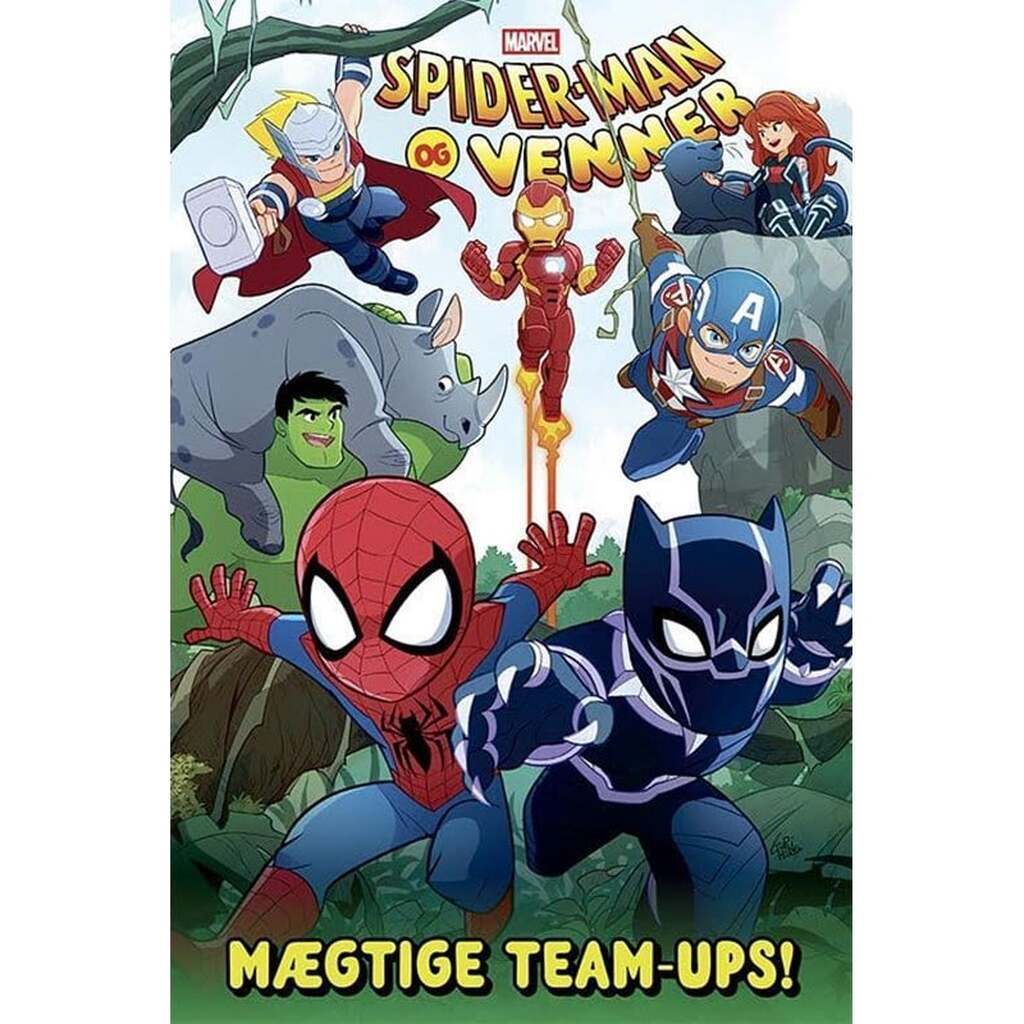 Spider-Man: Mægtige team-ups! - Tegneserier - Hardcover