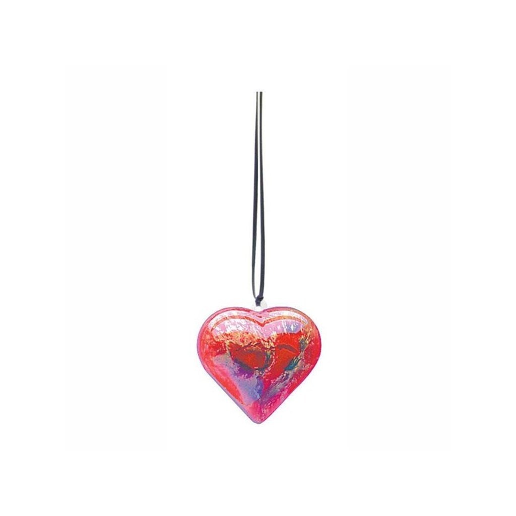 Colorations - Fillable Ornament Transparent Heart Set of 12