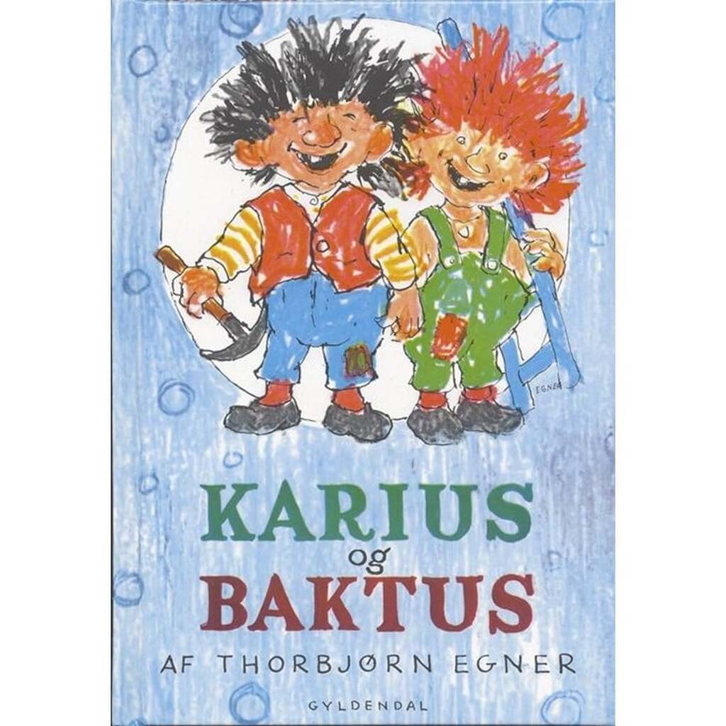 Karius og Baktus - Børnebog - Hardcover