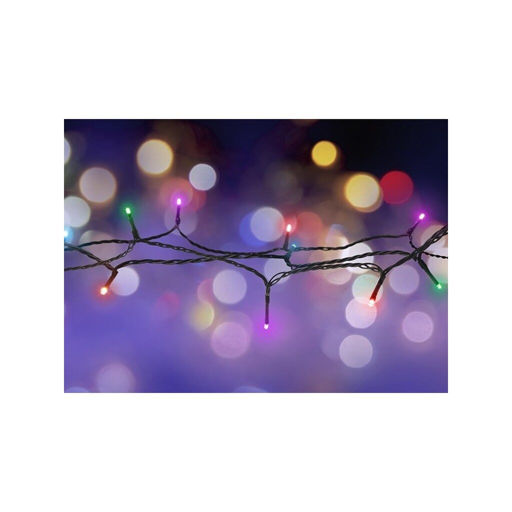 Deltaco WiFi light chain 10m 80 led adapter IP44 RGB