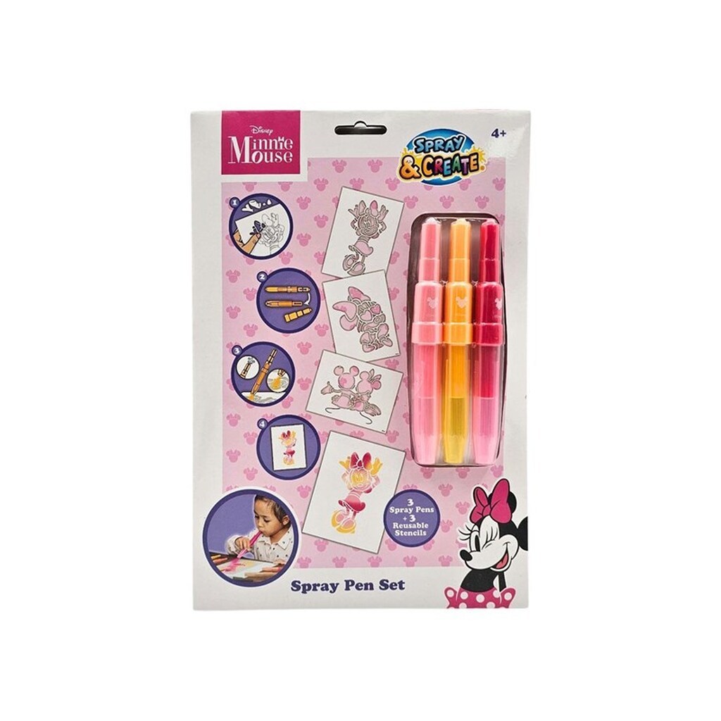 Canenco - Minnie Mouse Blow Pen Set