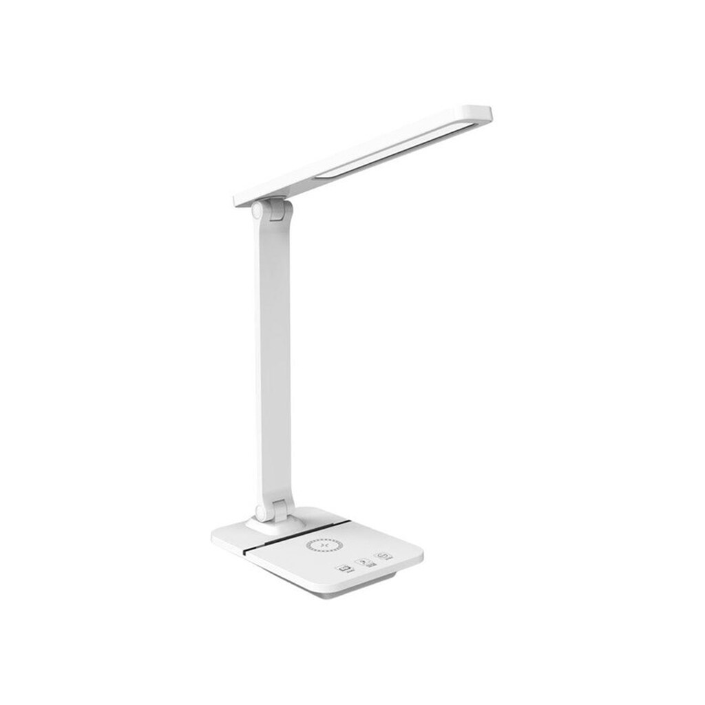 Lippa LED skrivebordslampe med trådløs opladning - Hvid