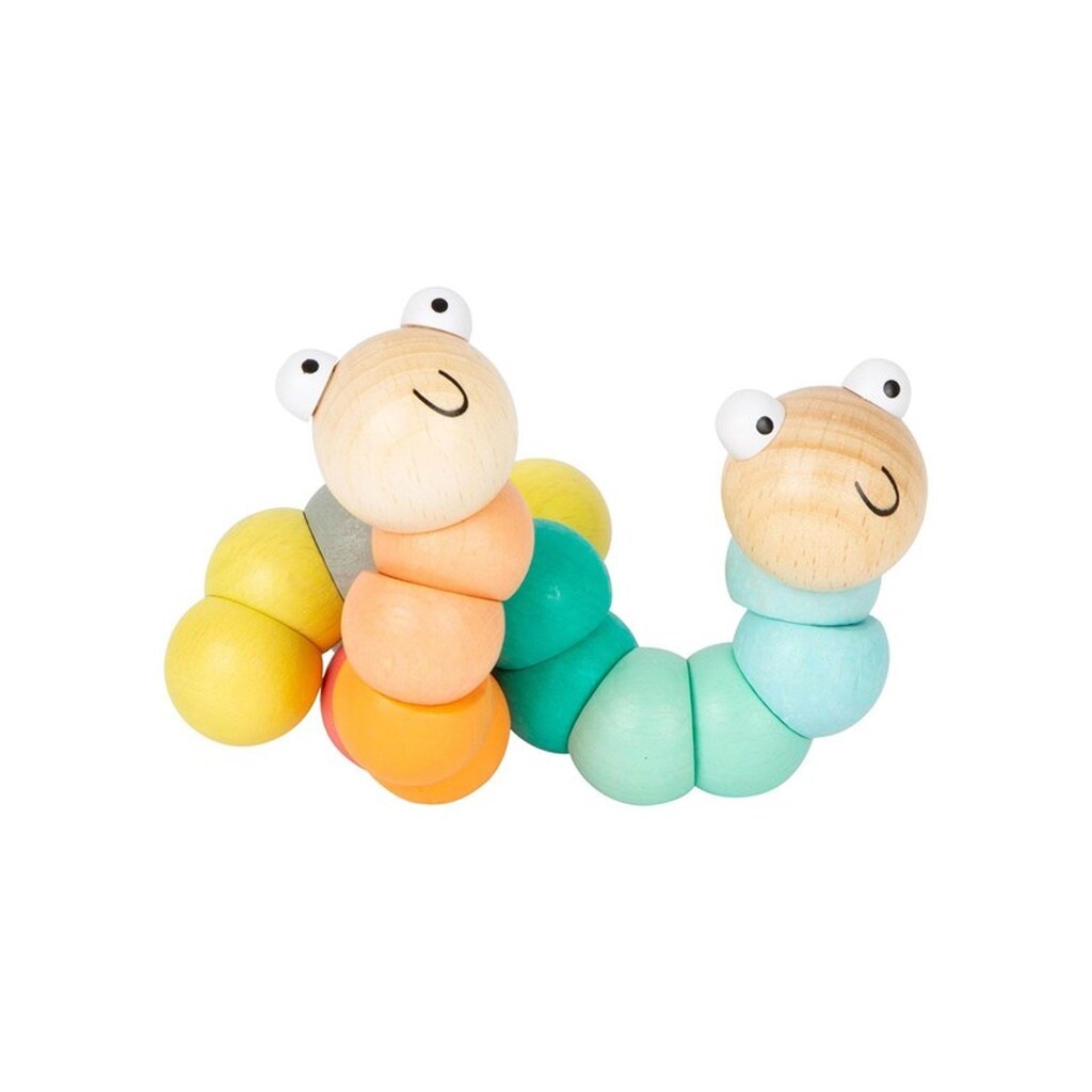 Small Foot - Wooden Motor Skills Caterpillar Paste