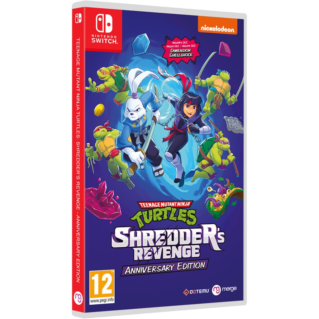 Teenage Mutant Ninja Turtles: Shredders Revenge (Anniversary Edition) - Nintendo Switch - Beat &apos;em Up
