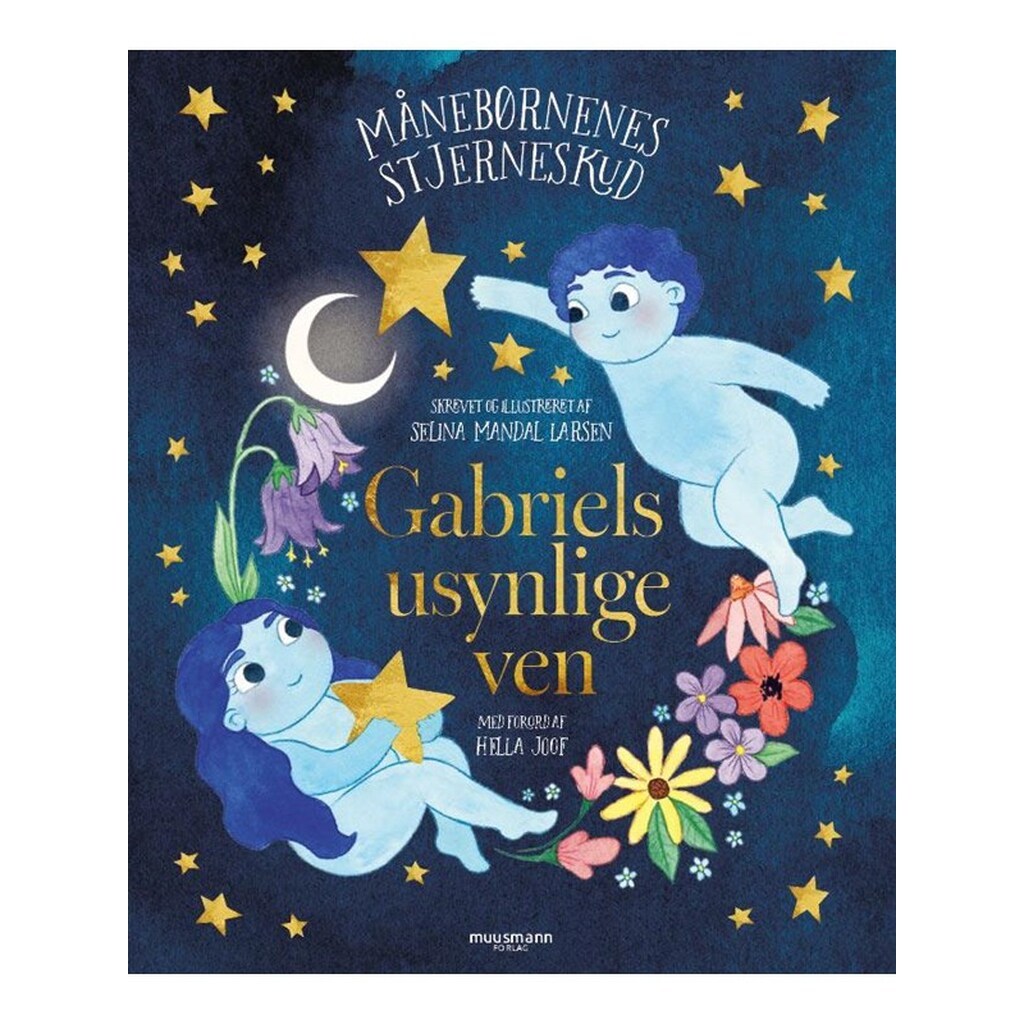 Gabriels usynlige ven. - Børnebog - Hardcover