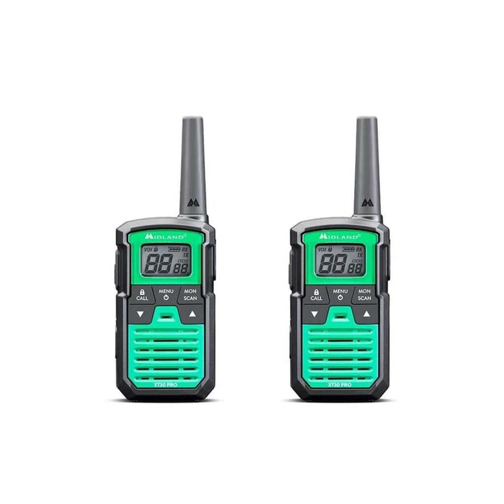 MIDLAND  Walkie Talkie XT30 Pro Sort/Grøn