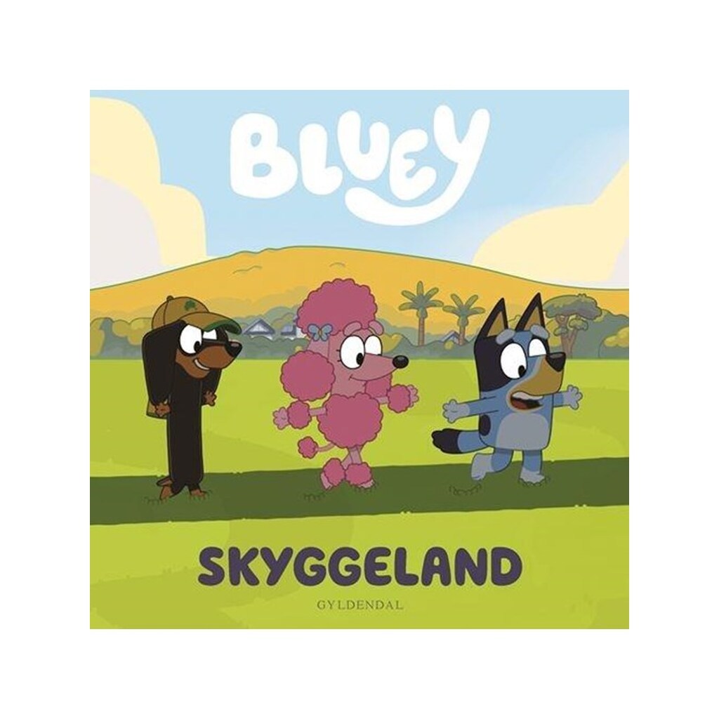 Bluey - Skyggeland - Børnebog - Papbog