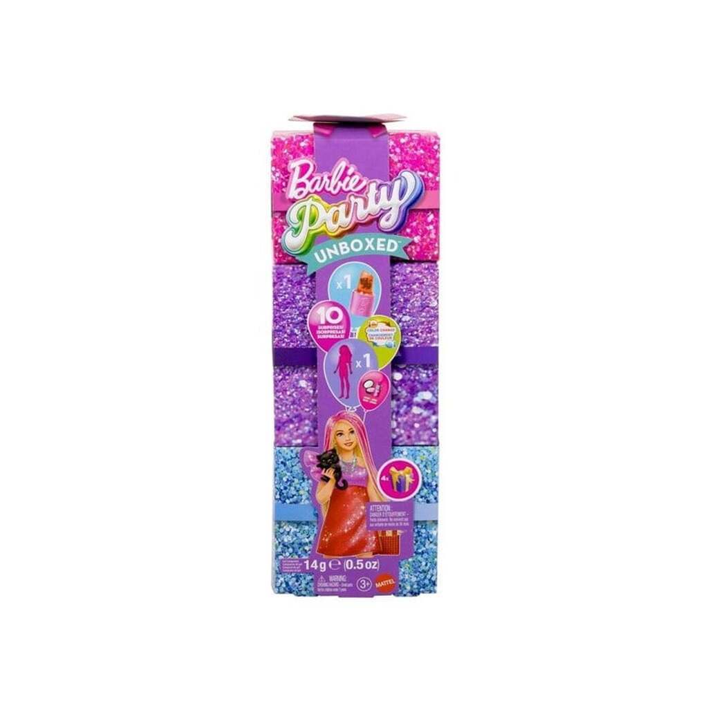 Barbie GlamParty Unboxed Rød Original Dukke