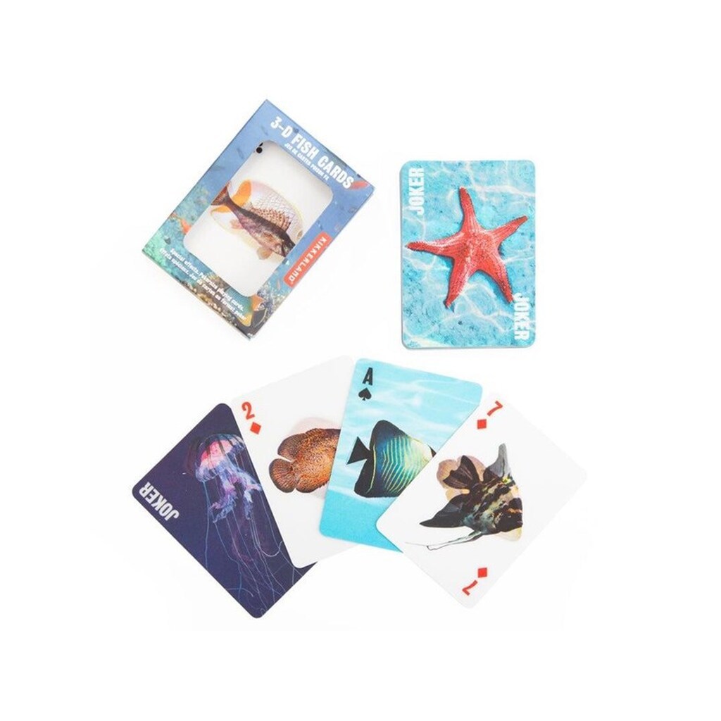 Kikkerland - Fish 3D Cards
