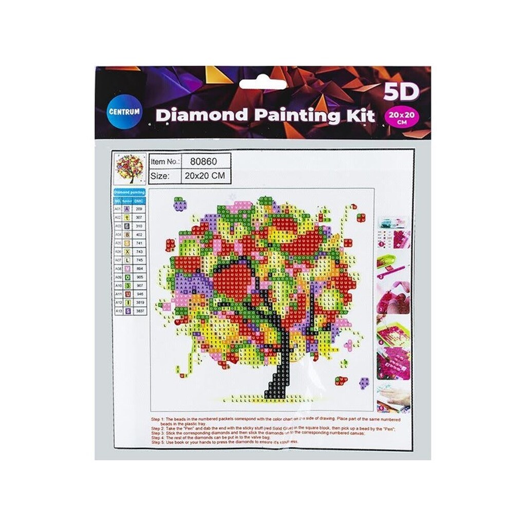 CENTRUM Diamond Painting 20*20cm. TRÆ