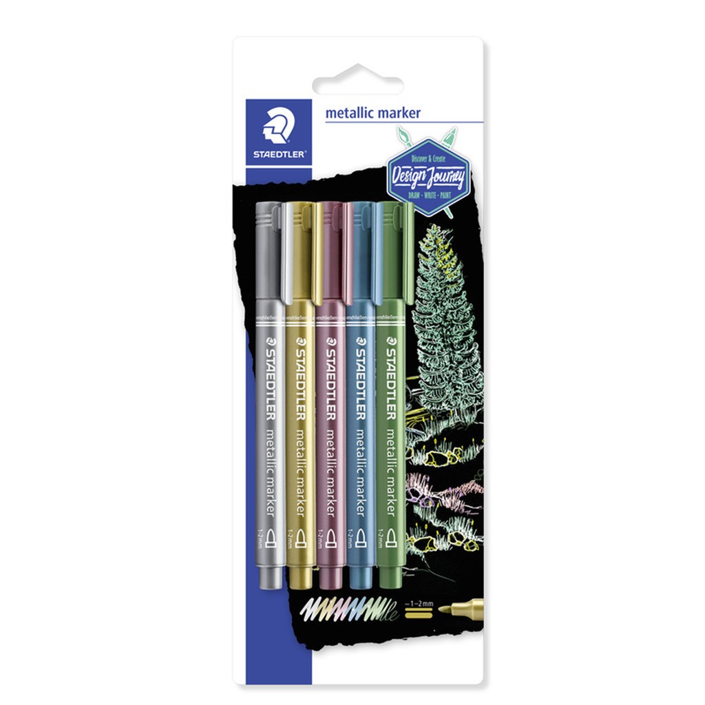 Staedtler STAEDTLER Metallicpen 5/Bk