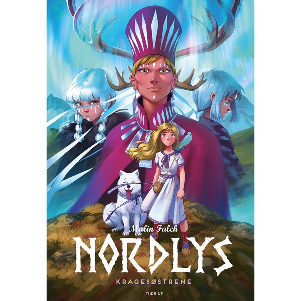 Nordlys - Kragesøstrene bog 3 - Børnebog - Hardback