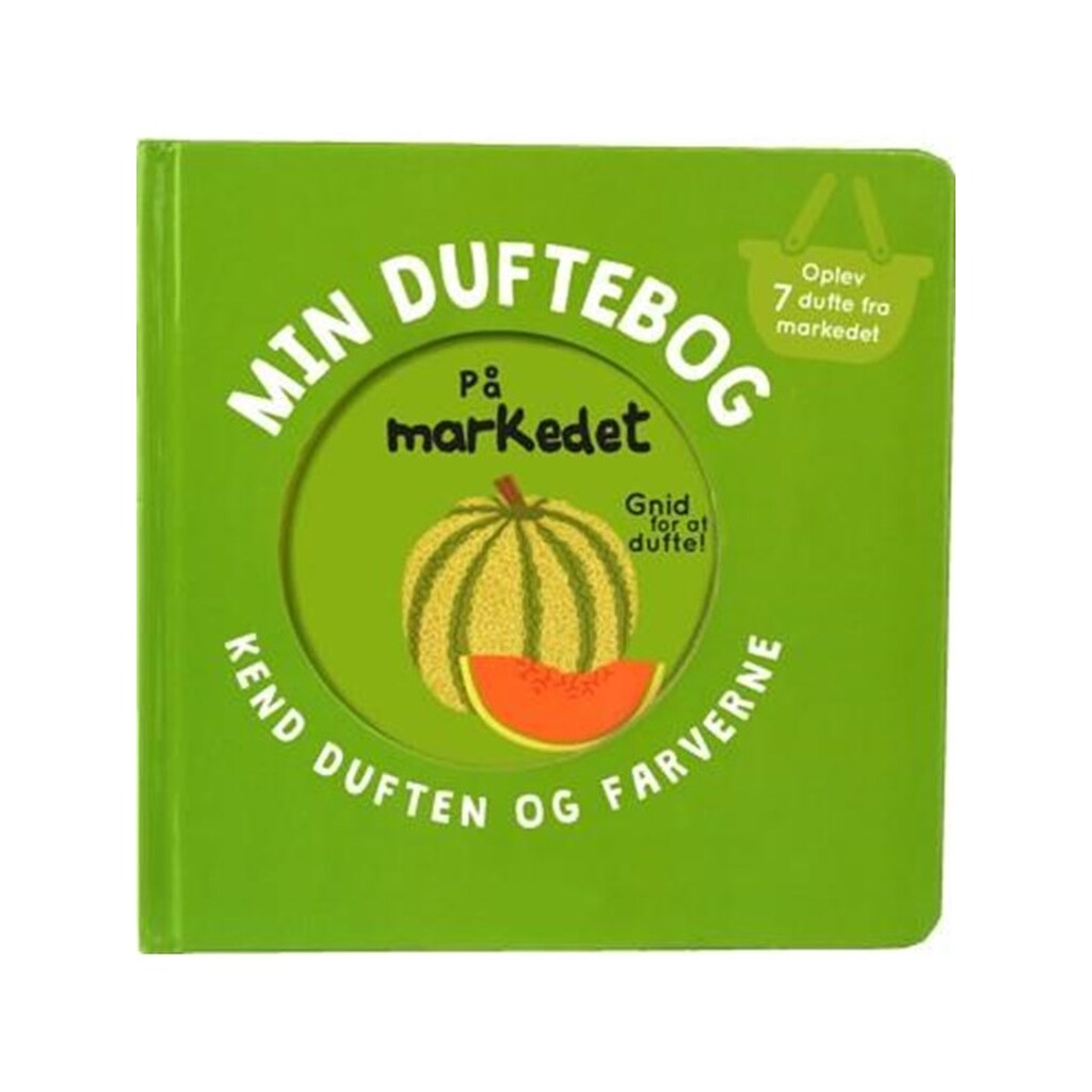 Min Duftebog - På markedet - Børnebog - Papbog