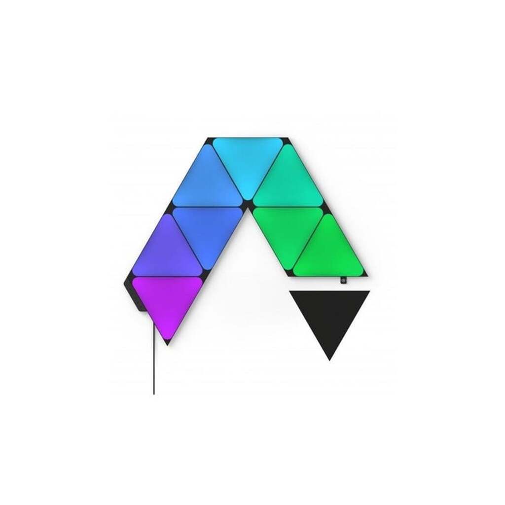 Nanoleaf Shapes Limited Edition Ultra Black Triangles Starter Kit (9 Panels)