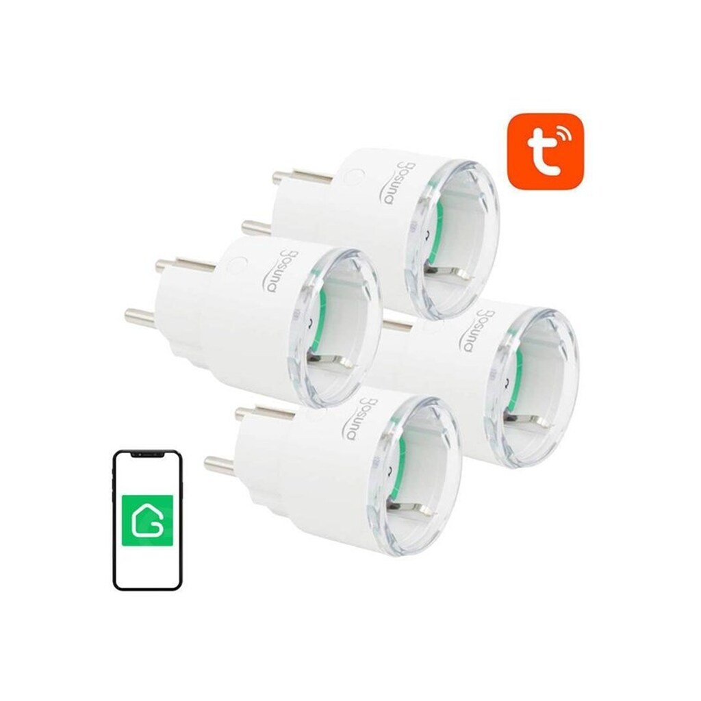 Gosund Smart plug WiFi  SP111 3680W 16A Tuya 4-pack