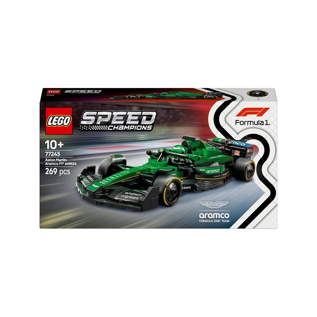 LEGO Speed Champions 77245 Aston Martin Aramco F1® AMR24-racerbil