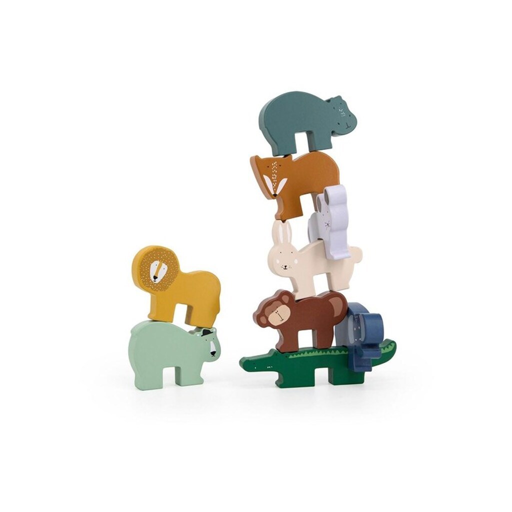 Trixie Baby Wooden Stackable Animals