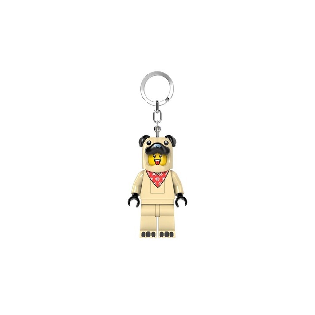 Euromic LEGO® Minifigures&#8482; Keychain LED Light Pug