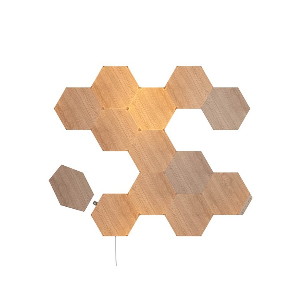 Nanoleaf Elements - Wood Look Hexagons Starter Kit (13 Panels)